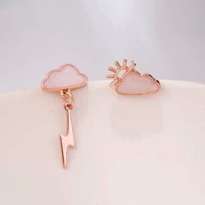 Asymmetrical Cloud Earring